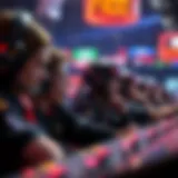 Exciting gameplay of a fast-paced betting game