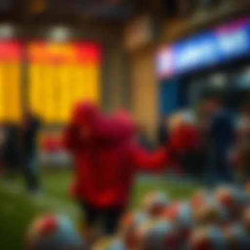 Visual representation of lottery statistics