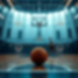 Conceptual diagram of basketball gameplay
