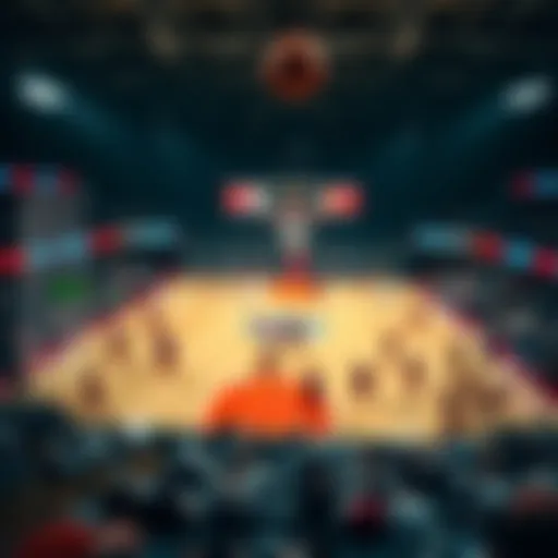 Schedule of professional basketball games