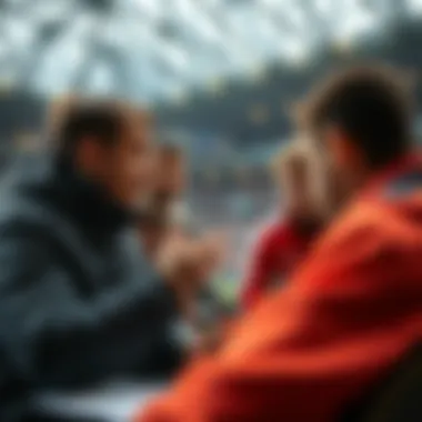 Community interaction and information sharing visualized