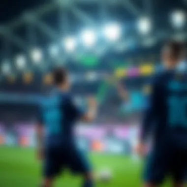 Data analytics in betting displayed graphically