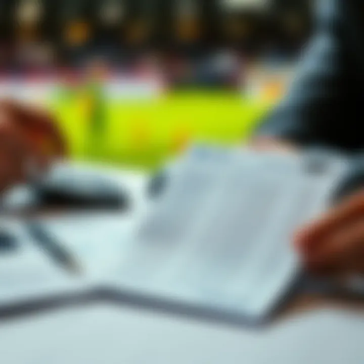 Analyzing Betting Odds and Strategies Close-up of betting slips and odds