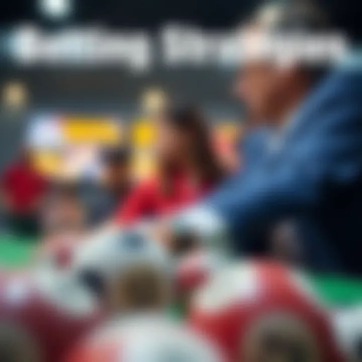 Graphical representation of betting strategies for lotteries