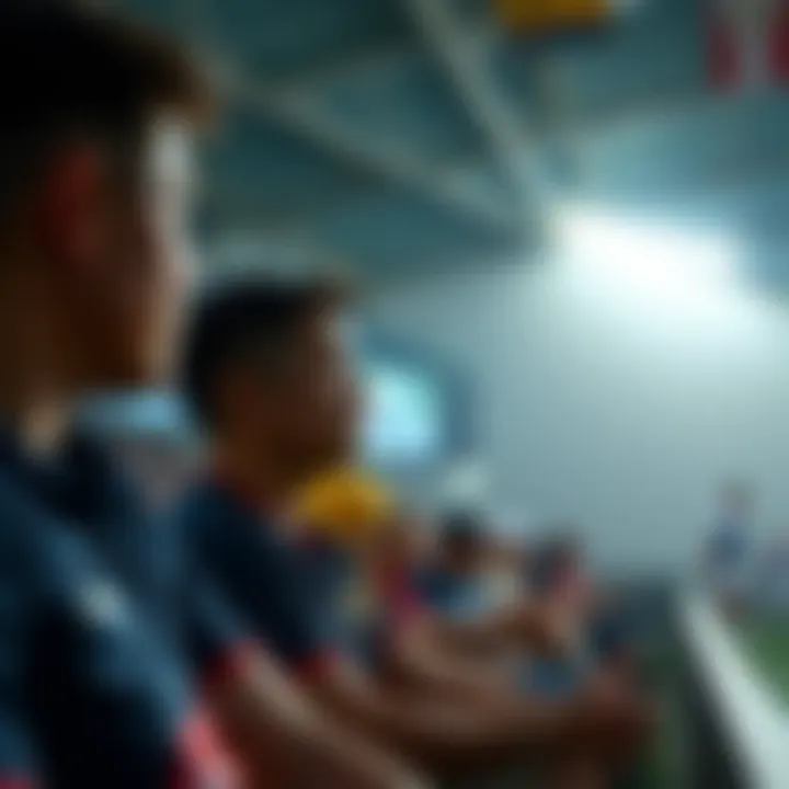 A vibrant community discussion around sports viewing experiences