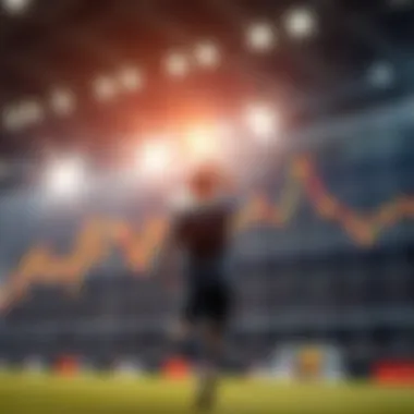 Statistical Analysis in Sports Betting A visual representation of statistical data analysis related to sports betting.