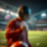 Dynamic illustration depicting sports betting trends