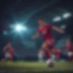 Dynamic football betting strategy illustration