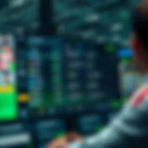 Dynamic Sports Betting Options Dynamic sports betting interface showcasing various options