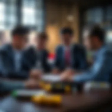 Group discussion about betting strategies