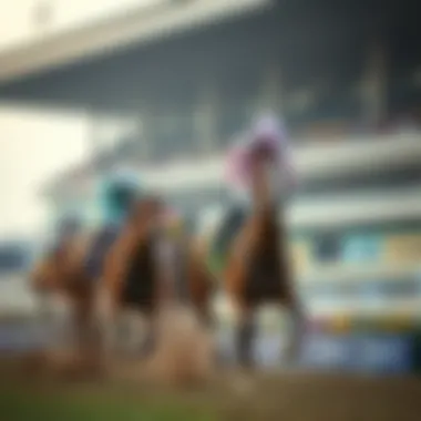 Exciting horse racing action at Gwacheon Racecourse