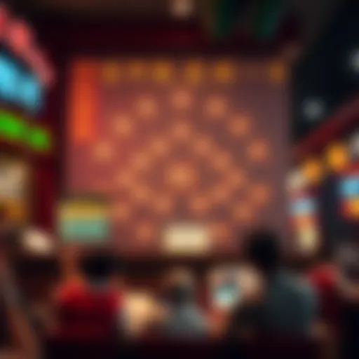 An intricate illustration of the structure of the Korean Lotto system
