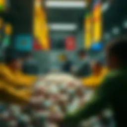 Illustration of lottery mechanics and randomness