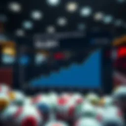Graph depicting lottery prize distribution