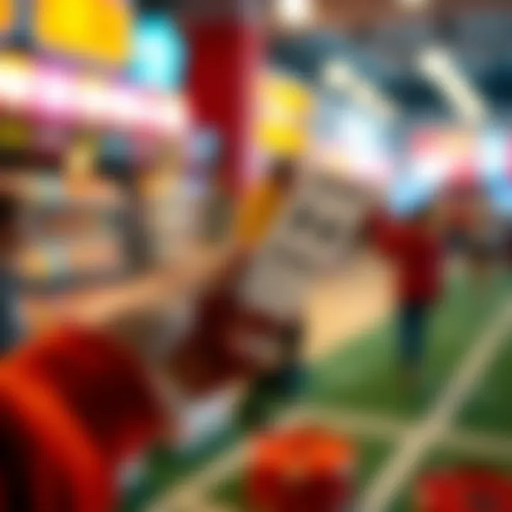 Excitement of Holding a Lottery Ticket A close-up of a hand holding a lottery ticket, emphasizing the excitement of betting