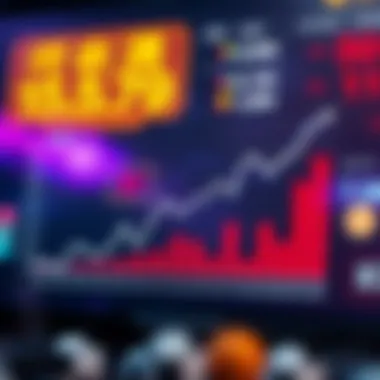 Statistical analysis graph showcasing lottery trends