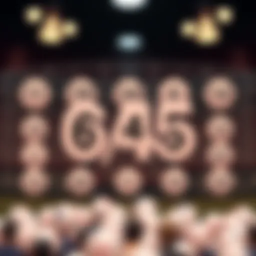 A visual representation of the Lotto 6/45 structure