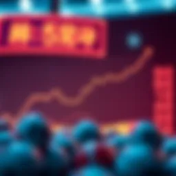 Graph depicting lottery number trends