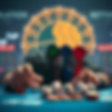 Psychological Aspects of Lottery Betting Conceptual image illustrating psychological aspects in gambling