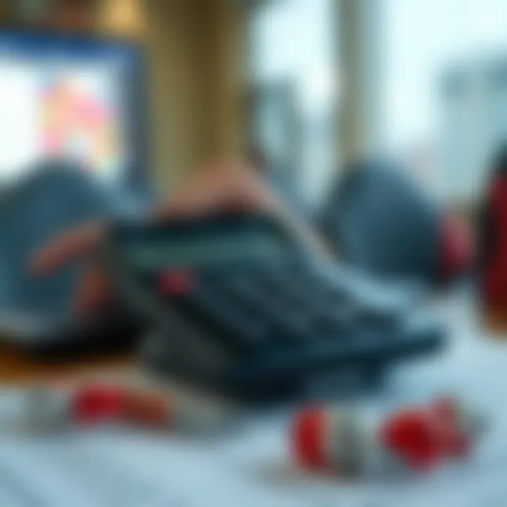 A calculator with betting strategy notes