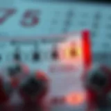 Lotto ticket with winning numbers highlighted