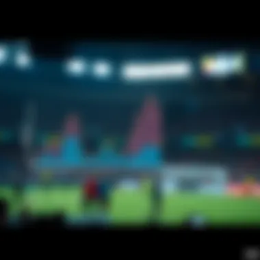 Historical data comparison chart