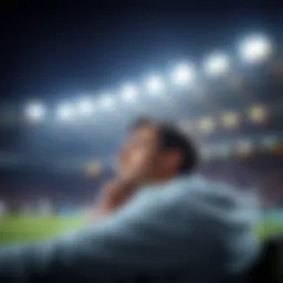 A thoughtful person contemplating their future