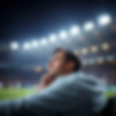 Contemplating Future Choices After Winning A thoughtful person contemplating their future