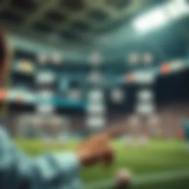 A detailed diagram illustrating the structure of a lottery system