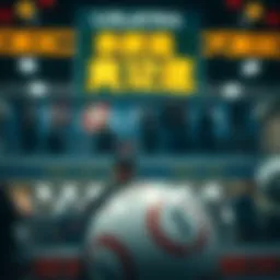 Visual representation of lottery history and statistics