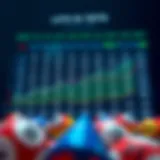 Lotto analysis chart showcasing trends