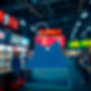 Graph showing lottery statistics