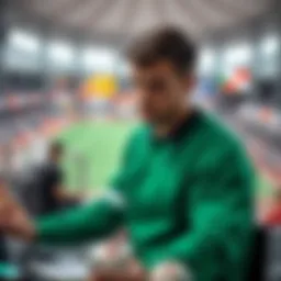 Conceptual representation of Lotto and sports betting