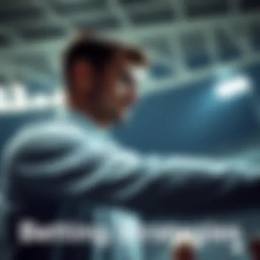 Visual representation of betting strategies