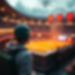 Illustration depicting the concept of lottery betting