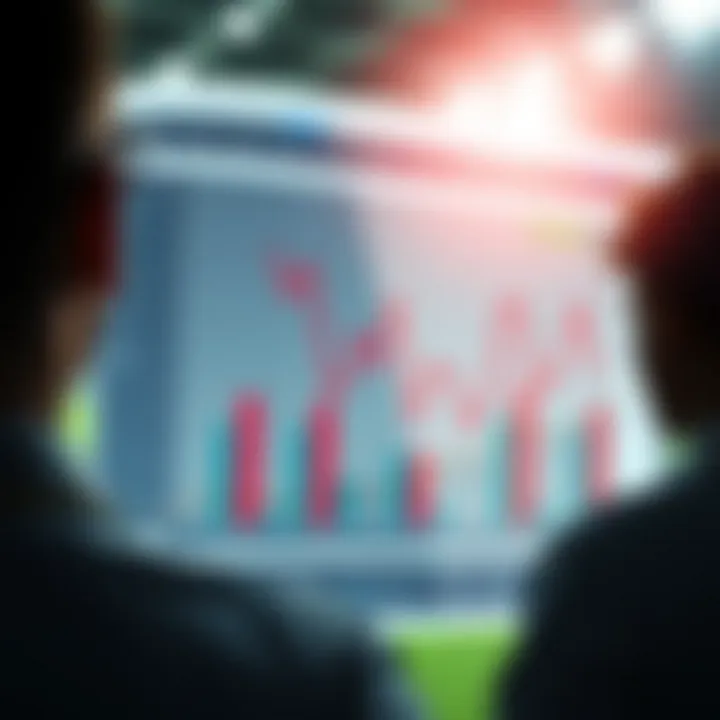 Analyzing Sports Betting Trends Graph showing sports betting trends