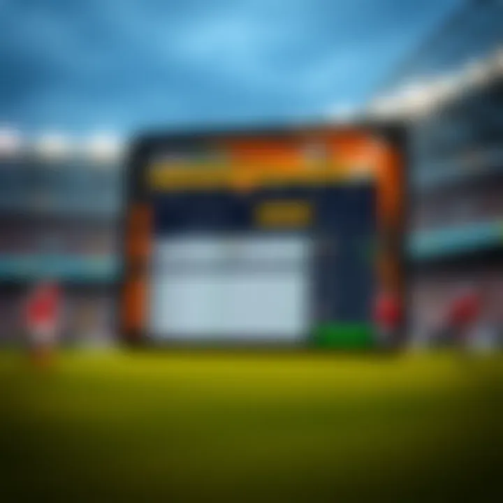 User-Friendly Betting Portal User interface of ouritoto platform