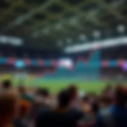 Graph depicting sports betting trends