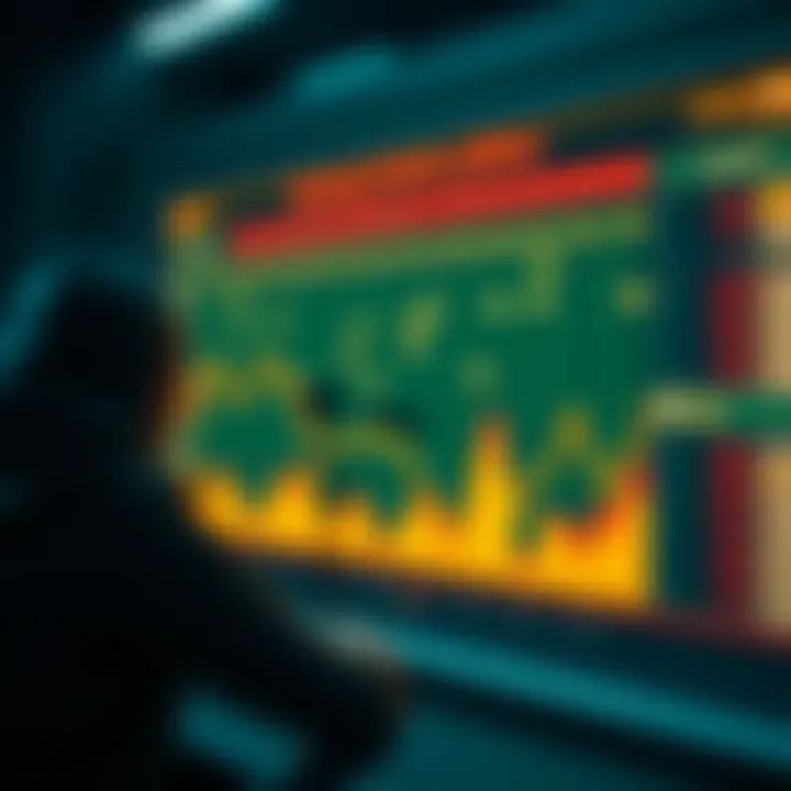 Data visualization of winning patterns