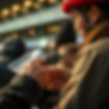 Betting Experience at Yeongcheon Close-up of a betting ticket being filled out at the racecourse.